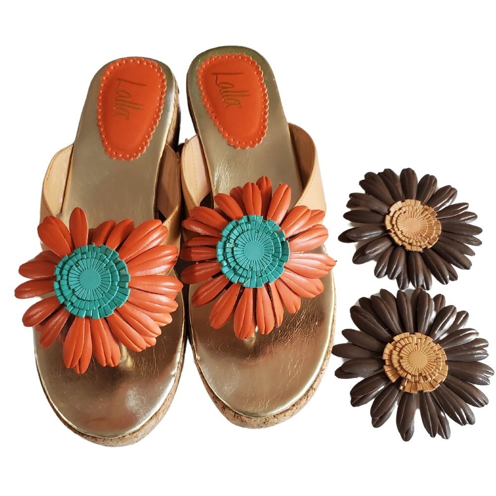 Women's Size 10 Lalla Sunflower Sandals